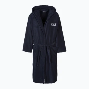 Szlafrok męski EA7 Emporio Armani Core Bathrobe armani blue