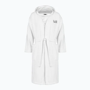 Szlafrok męski EA7 Emporio Armani Core Bathrobe white