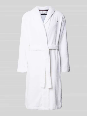 Szlafrok o kroju regular fit z czystej bawełny Tommy Hilfiger