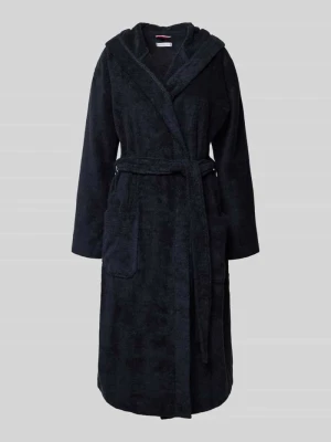 Szlafrok o kroju regular fit z czystej bawełny z kapturem Tommy Hilfiger