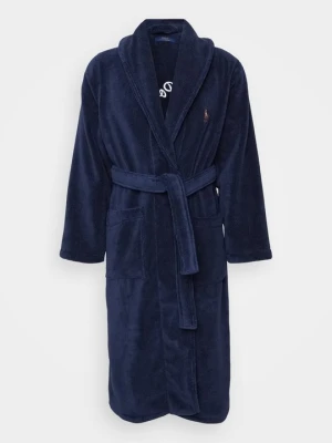 Szlafrok Polo Ralph Lauren granatowy