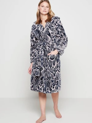 Szlafrok Roberto Cavalli niebieski