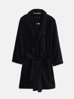 Szlafrok Tommy Hilfiger granatowy