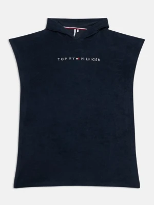 Szlafrok Tommy Hilfiger granatowy