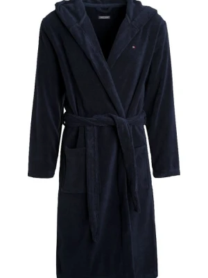 Szlafrok Tommy Hilfiger granatowy