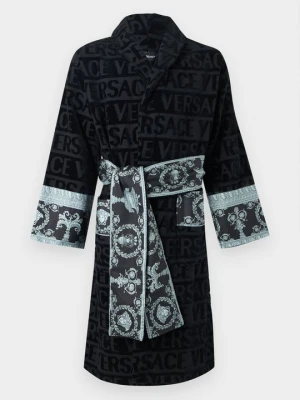 Szlafrok Versace czarny