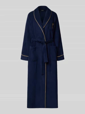 Szlafrok z kołnierzem z połami Lauren Ralph Lauren