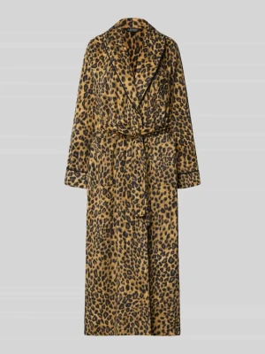 Szlafrok z kołnierzem z połami Lauren Ralph Lauren