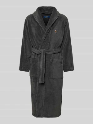 Szlafrok z kołnierzem z połami model ‘SHAWL’ Polo Ralph Lauren Underwear