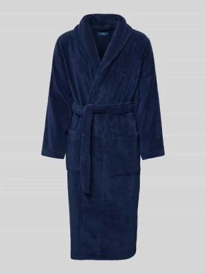 Szlafrok z kołnierzem z połami model ‘SHAWL’ Polo Ralph Lauren Underwear