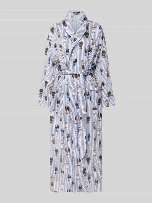 Szlafrok z szalowym kołnierzem Polo Ralph Lauren