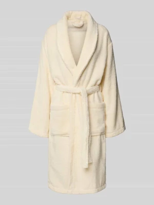 Szlafrok z wiązanym paskiem i nakładanymi kieszeniami Christian Berg Woman