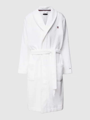 Szlafrok z wyhaftowanym logo model ‘MONOGRAM’ Tommy Hilfiger