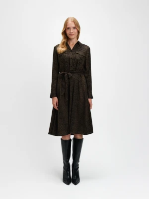 Szmizjerka z printem w panterkę Top Secret