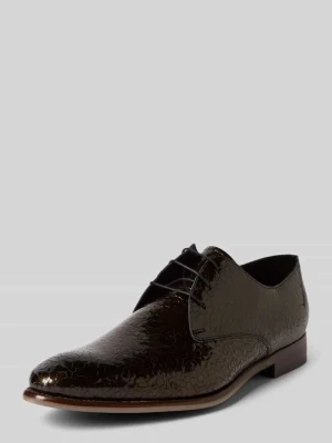 Sznurowane buty lakierowane model ‘De Stapper: Floris van Bommel