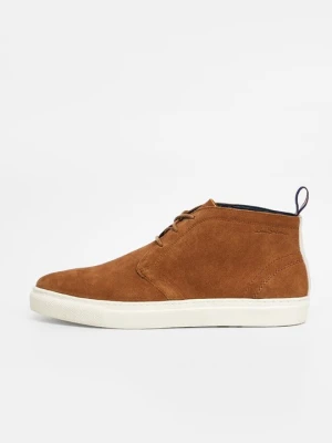 Sznurowane obuwie sportowe Ben Sherman brązowy