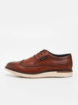 Sznurowane obuwie sportowe Ben Sherman tan