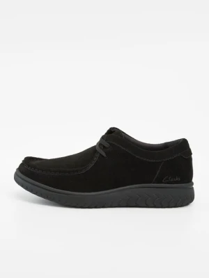 Sznurowane obuwie sportowe Clarks czarny