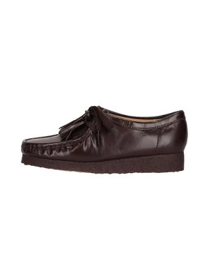 Mokasyny Clarks fioletowy