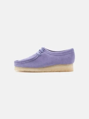 Mokasyny Clarks fioletowy