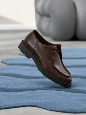 Sznurowane obuwie sportowe Jack&Jones brązowy