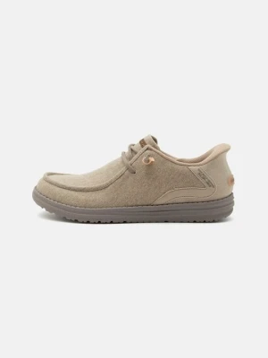 Sznurowane obuwie sportowe Skechers khaki