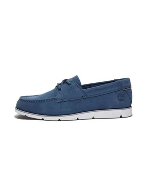 Sznurowane obuwie sportowe Timberland granatowy