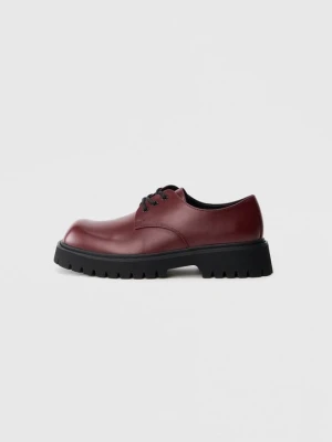 Sznurowane obuwie sportowe YOURTURN By Zalando ciemnoczerwony