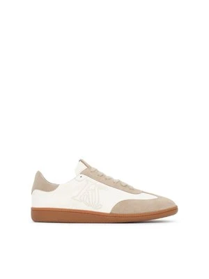 Sznurowane sneakersy z łączonych skór Kazar