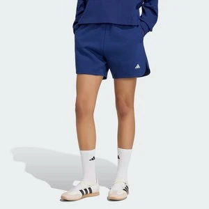 Szorty 3 Stripes Studio Fleece Loose Adidas Dark Blue