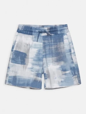 Szorty Abercrombie & Fitch granatowy
