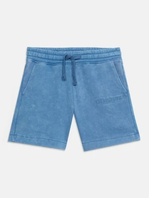 Szorty Abercrombie & Fitch niebieski