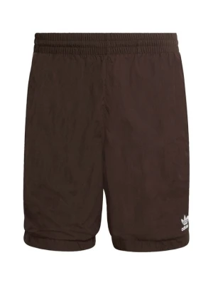 Szorty adidas Originals ciemnobrązowy