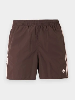 Szorty adidas Originals ciemnobrązowy