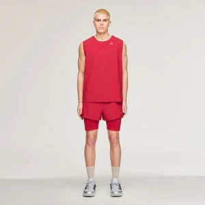 Szorty adidas x entire studios D4T Training 2in1 Active Maroon