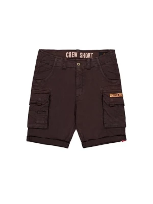 Szorty Alpha Industries brązowy