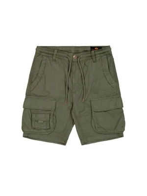 Szorty Alpha Industries oliwkowy melanż