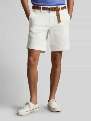 Szorty bermudy o kroju regular fit z czystej bawełny Polo Ralph Lauren Biały