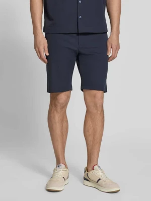 Szorty bermudy o kroju tapered fit z trokiem model 'CHINO' Boss Orange
