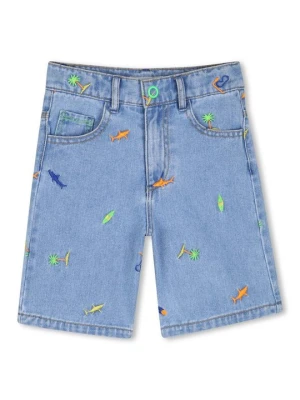 Szorty Billieblush niebieski denim