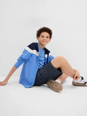 Szorty bojówki Chambray, Regular Fit bonprix