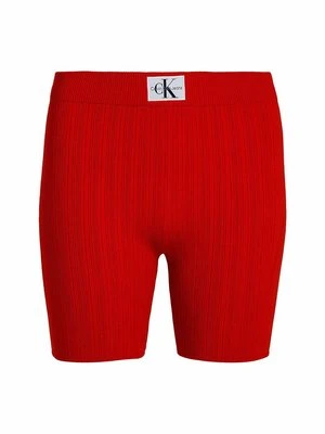 Szorty Calvin Klein Jeans czerwony