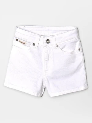 Szorty Calvin Klein Jeans biały
