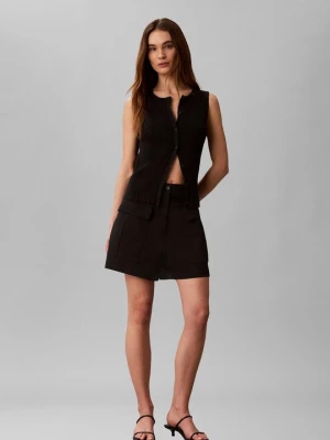 Szorty Calvin Klein Jeans czarny