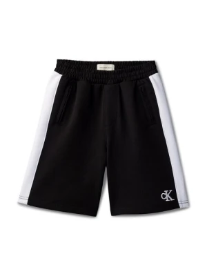 Szorty Calvin Klein Jeans czarny