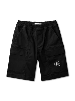 Szorty Calvin Klein Jeans czarny