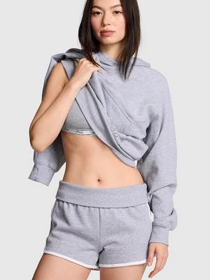 Szorty Campus Fleece z wywijanym pasem Victoria's Secret