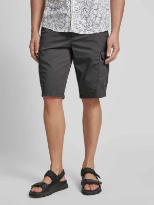 Szorty cargo o kroju regular fit z mieszanki bawełny i elastanu Tom Tailor