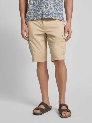 Szorty cargo o kroju regular fit z mieszanki bawełny i elastanu Tom Tailor