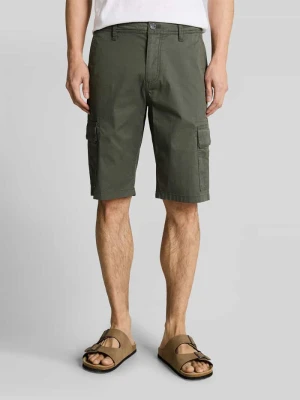 Szorty cargo o kroju regular fit z mieszanki bawełny Tom Tailor